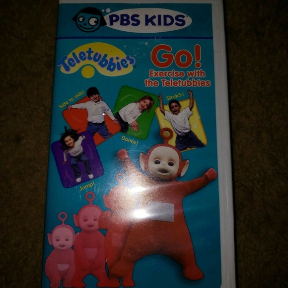 Teletubbies Go! Exercise with the Teletubbies VHS - Picture 1 of 3